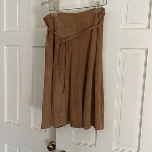 Vintage DKNY suede skirt size 8